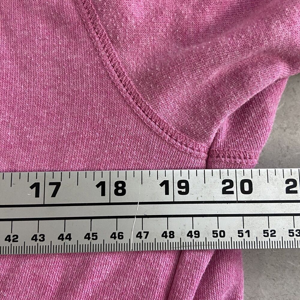 Pink Victoria's Secret 1/2 Zip Sweatshirt Pullover Women's Small S Graphic Pink - Picture 6 of 6